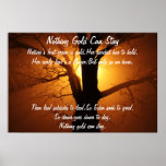 Nothing Gold Can Stay Poster