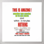 Nothing happens posters