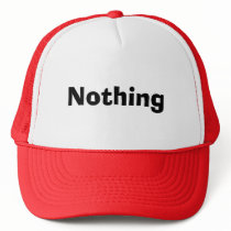 Nothing hats by brobob64 Nothing hats