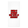 Nothing Is Impossible...Accountant Custom Rack Card