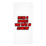 Nothing Is Impossible...Accountant Custom Rack Card