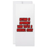 Nothing Is Impossible...Baseball Coach Personalized Rack Card
