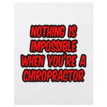 Nothing Is Impossible...Chiropractor Flyer Design