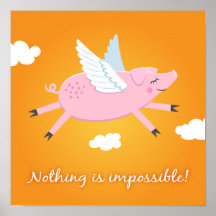Nothing is impossible motivational poster