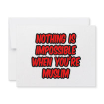 Nothing Is Impossible...Muslim Announcement