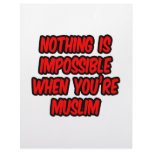 Nothing Is Impossible...Muslim Letterhead Template