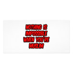 Nothing Is Impossible...Muslim Personalized Photo Card