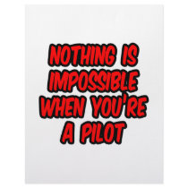 Nothing Is Impossible...Pilot Letterhead