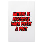 Nothing Is Impossible...Pilot Stationery Paper