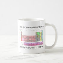 Nothing Is More Fundamentally Elemental Periodic T Coffee Mugs