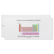 Nothing Is More Fundamentally Elemental Periodic T rack cards by wordsunwords Nothing Is More Fundamentally Elemental Periodic T rack cards