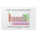 Nothing Is More Fundamentally Elemental Periodic T Stationery Design
