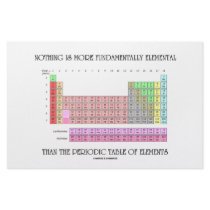 Nothing Is More Fundamentally Elemental Periodic T Stationery Design