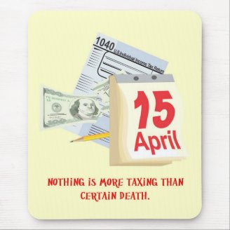 nothing-is-more-taxing-than-certain-death mouse pads