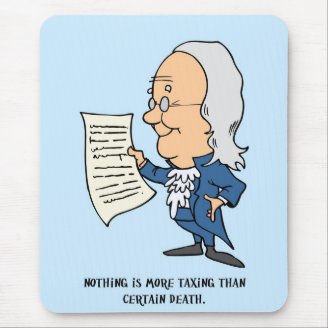 nothing-is-more-taxing-than-certain-death mousepad