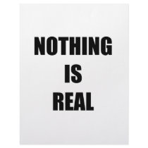 Nothing is Real letterhead