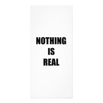Nothing is Real rack cards by nedgey Nothing is Real rack cards