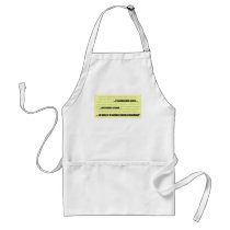 Nothing Like School Apron