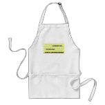Nothing Like School Apron