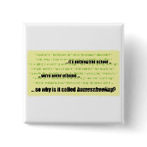 Nothing Like School Pinback Buttons