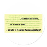 Nothing Like School Sticker
