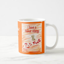 Nothing Nutty For Me Peanut Allergy Coffee Mug