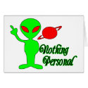 Nothing Personal cards by goldnsun Nothing Personal cards