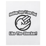 Nothing Says 'I Love You' Like The Shocker! Personalized Flyer