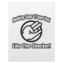 Nothing Says 'I Love You' Like The Shocker! Customized Letterhead