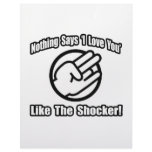Nothing Says 'I Love You' Like The Shocker! Customized Letterhead