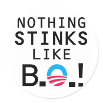 Nothing Stinks Like BO stickers