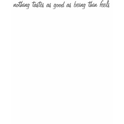 nothing tastes as good as being thin feels tank top by t014156