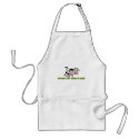 nothing that chews or moos aprons