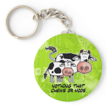 nothing that chews or moos key chain