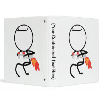 Nothing To Do Here Jet Pack Guy Binder