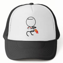 Nothing To Do Here Jet Pack Guy Trucker Hat
