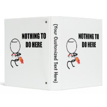 Nothing To Do Here Rage Face Meme 3 Ring Binders