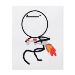 Nothing To Do Here Rage Face Meme flyers