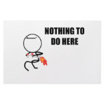 Nothing To Do Here Rage Face Meme Personalized Stationery