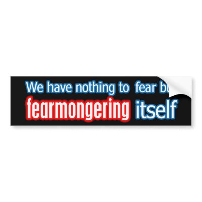 Nothing To Fear Bumper Sticker by BoogieMonst