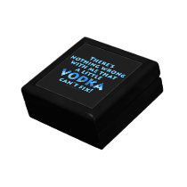 NOTHING WRONG WITH ME VODKA CAN'T FIX GIFT BOX
