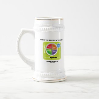 Notice The Absence Of Dessert Think About It mug