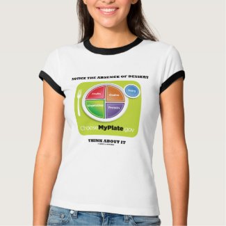 Notice The Absence Of Dessert Think About It shirt