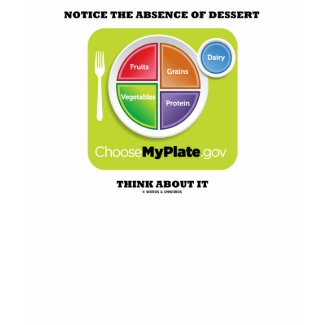 Notice The Absence Of Dessert Think About It shirt