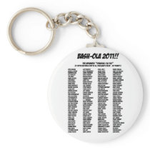 NOTORIOUS 143 LIST Keychain