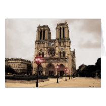 Notre Dame Greeting Card