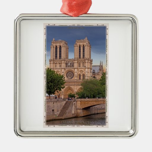 notre dame cathedral metal ornament zazzle notre dame cathedral metal ornament zazzle