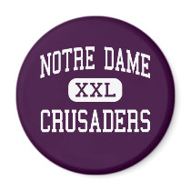 Notre Dame - Crusaders - High - Elmira New York magnets by customteamsportswear Notre Dame - Crusaders - High - Elmira New York magnets