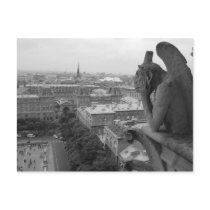 Notre Dame Gargoyle 2 postcards by HodgePodgeInk Notre Dame Gargoyle 2 postcards