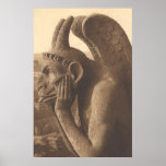 Notre Dame Gargoyle Chimera posters